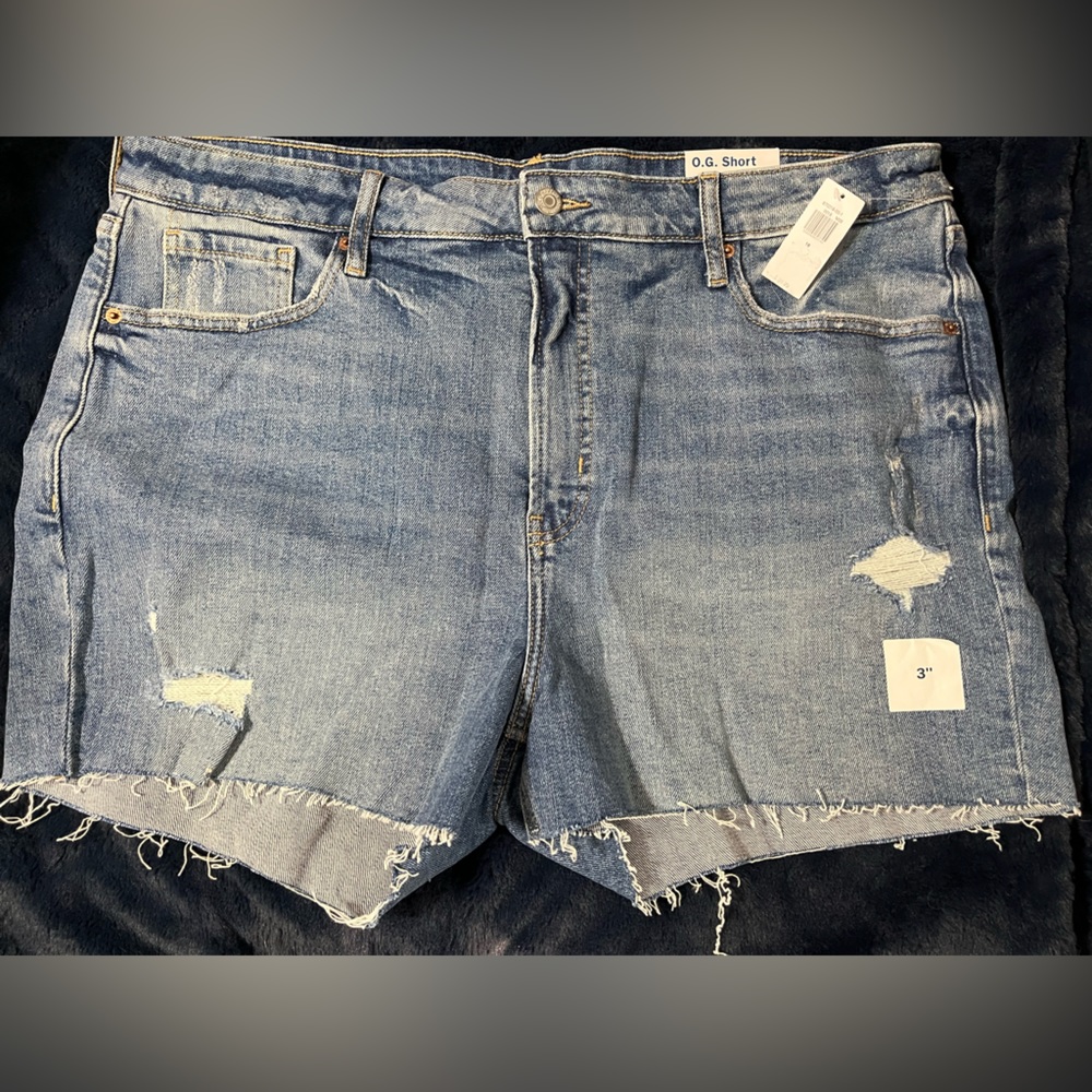 NWT O.G high rise denim short